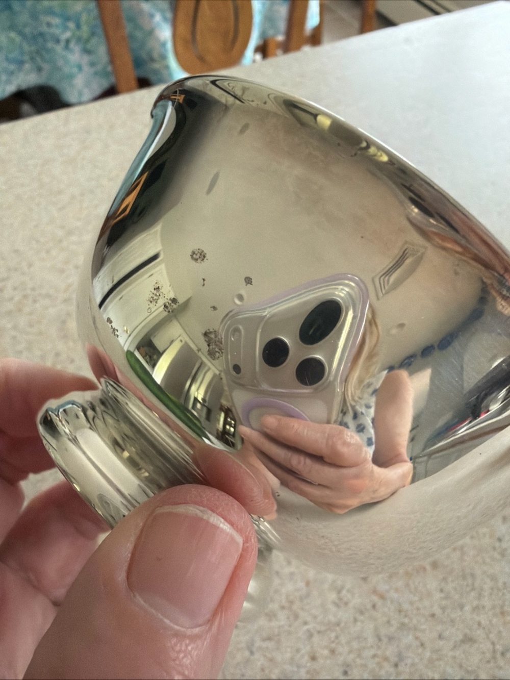 Vintage Silver Plate Paul Revere Serving Bowl small 3.78 inches - Picture 7 of 11
